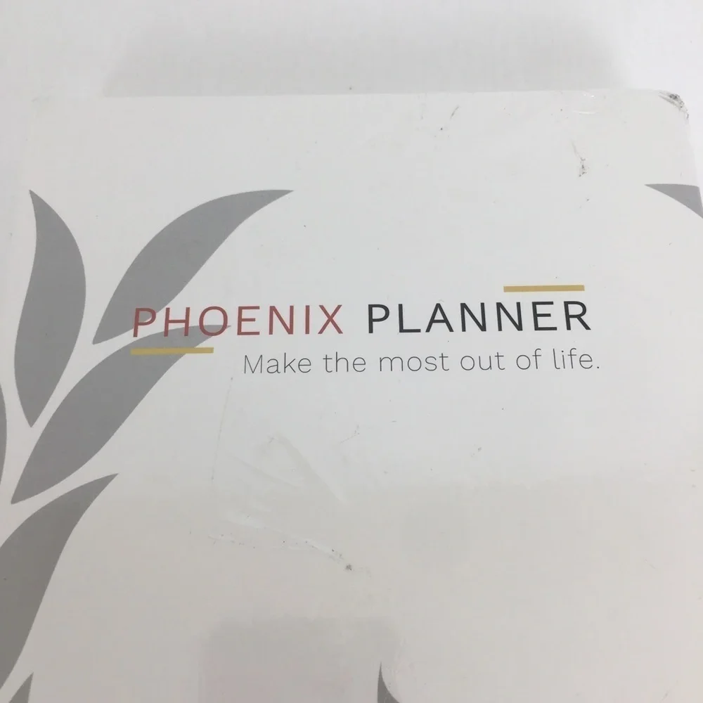 Phoenix Planner Best Daily Journal Goal Planner Organizer NEW Factory Sealed